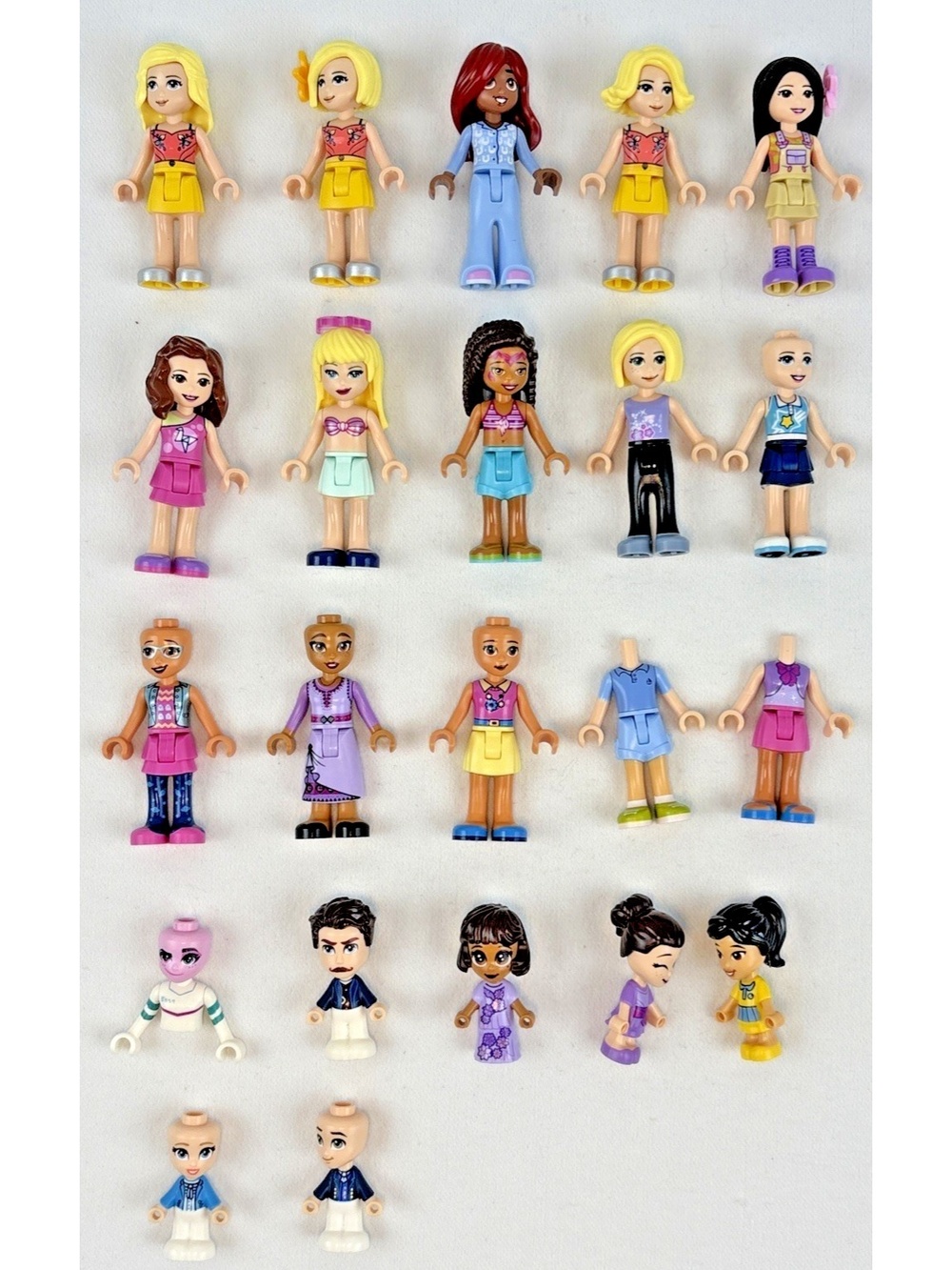 Lego Friends Minifigure Lot